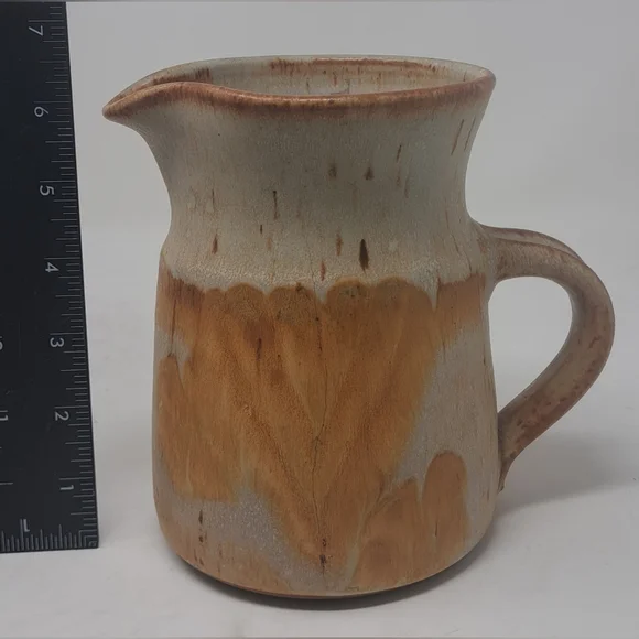 Michael Cohen Vintage Studio Pottery Stoneware Pitcher Jug Mid Century MCM 6.5" - Picture 12 of 12